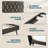 Georgina Solid Wood Platform Bed Frame with Headboard, Mid Century Geometric Pattern-1920968787-1929043789