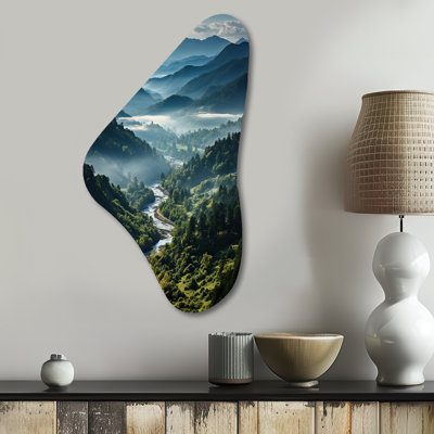 Greigh - Art mural en métal asymétrique en forme de Boomerang des États-Unis