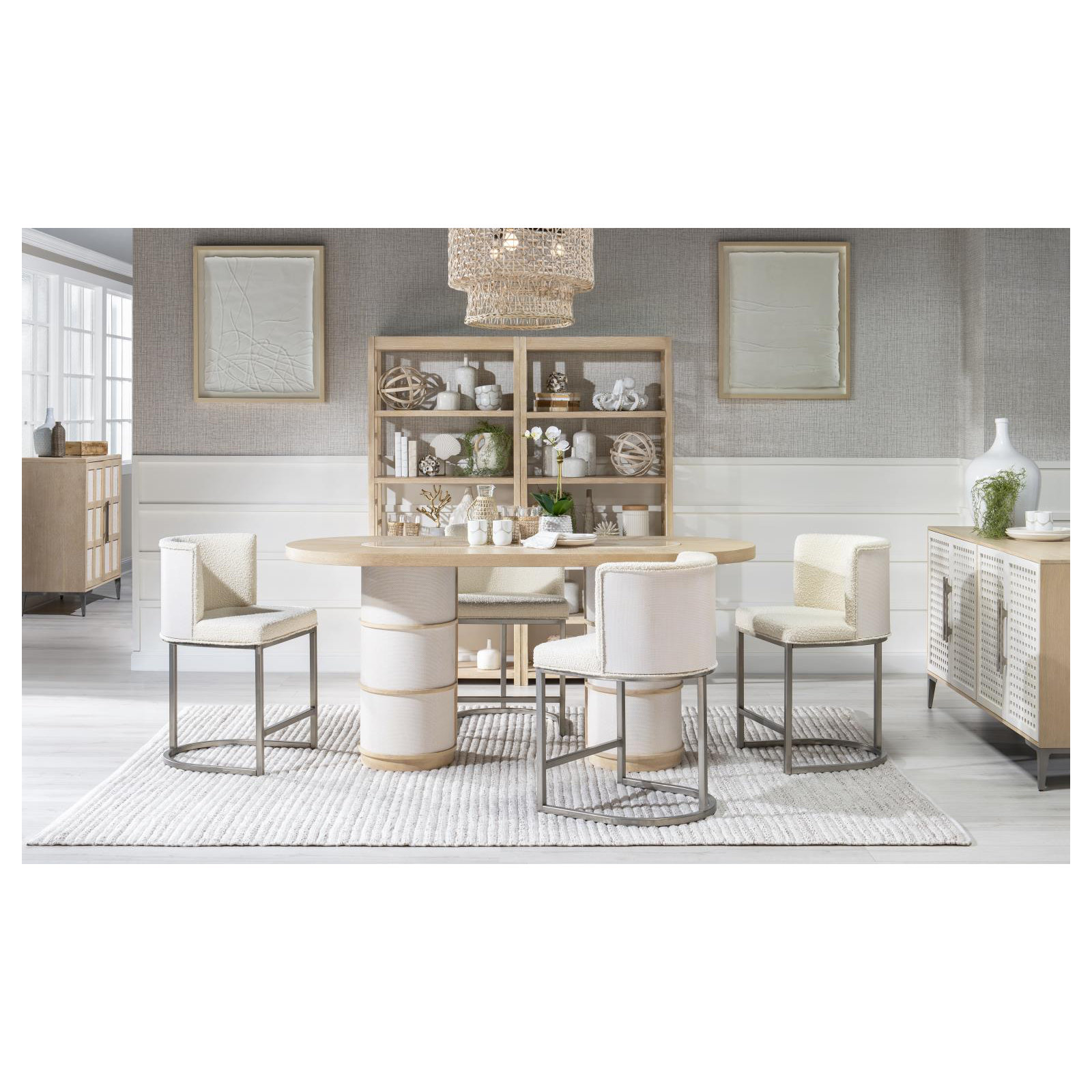 Lyndon 76'' Oval Dining Table