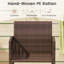 Tabourets de bar avec chaises et accoudoirs-242414048