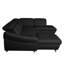 Natron Leather Corner U-form Sofa with Sleeping Function and Storage -1386685651-1386685648