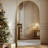 Arched  Metal Oversized Full-Length Mirror-1999766902-1991024056