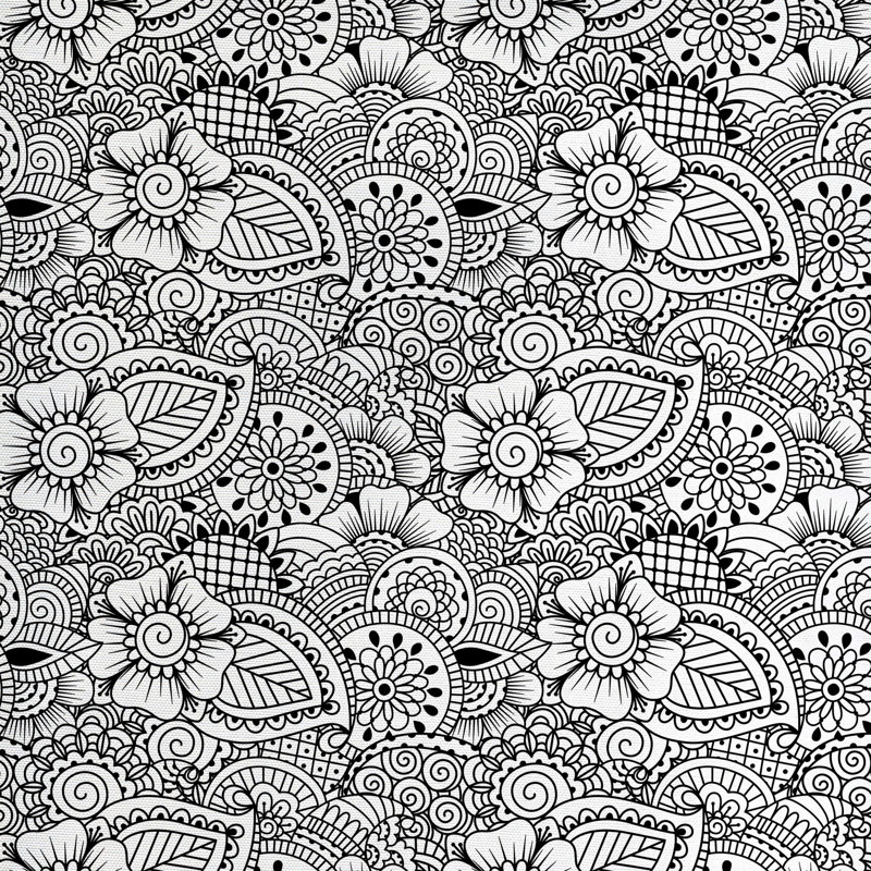 Tissu ethnique, l 58 po x L 108 po