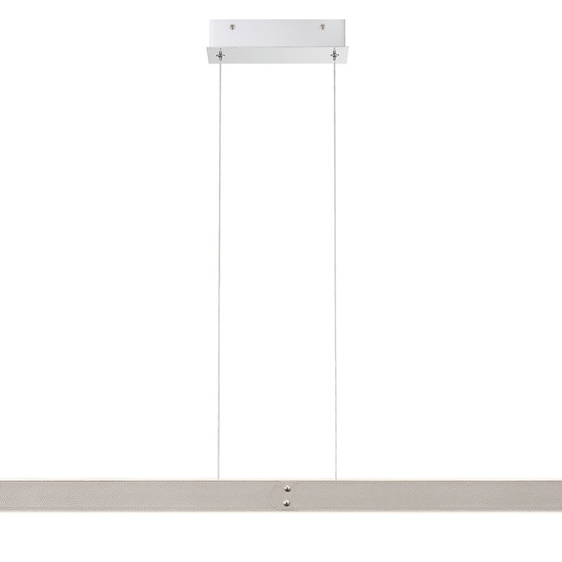 Lustre 1 lumière Verdura, Gris