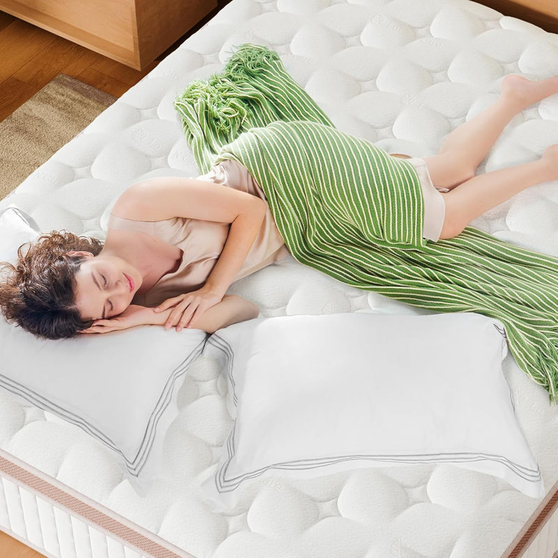 Matelas ferme hybride, Très grand lit, 12"