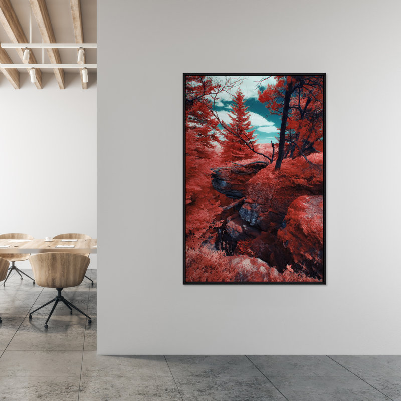 Here And Elsewhere XVIII Print by David Keochkerian
