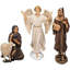 Ensemble de crèche de Noël 16 pièces Deluxe Edition