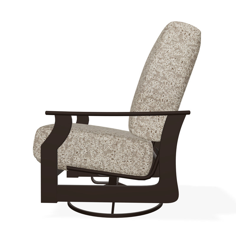 St. Catherine Polymer Outdoor Lounge Chair, Kona, Restore Sparrow