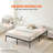 Tesfai 14'' Steel Platform Bed-867532885-823876194