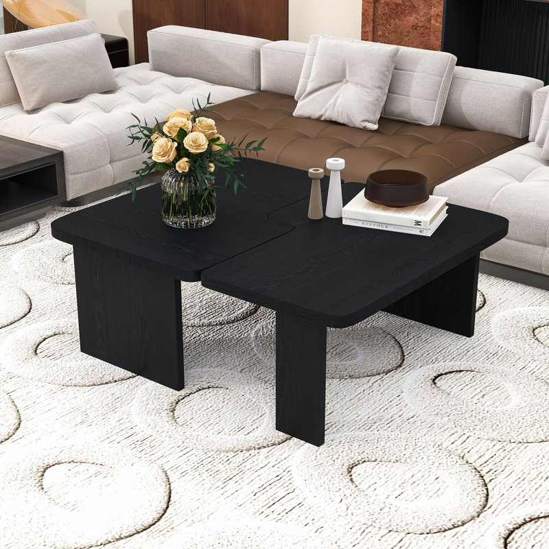 Table basse Minimalist Modular, Noir