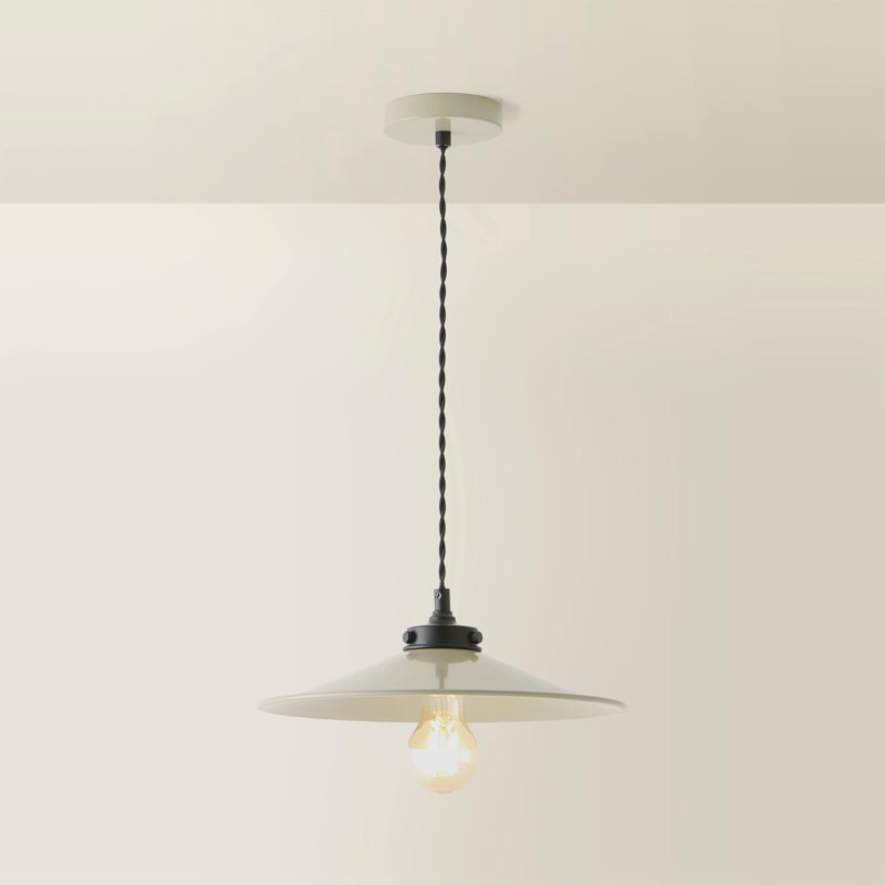 1 - Light Satin Pendant, Green, No