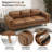 Reeves 84'' Vegan Leather Sofa-296537649