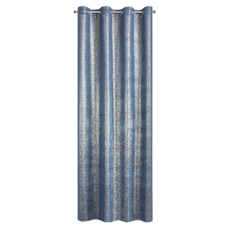 Addine Blackout Curtains Single Panel, Marine