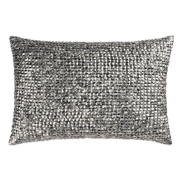 MarieBurgosDesign Avanti Sequined Velvet Throw Pillow | Wayfair