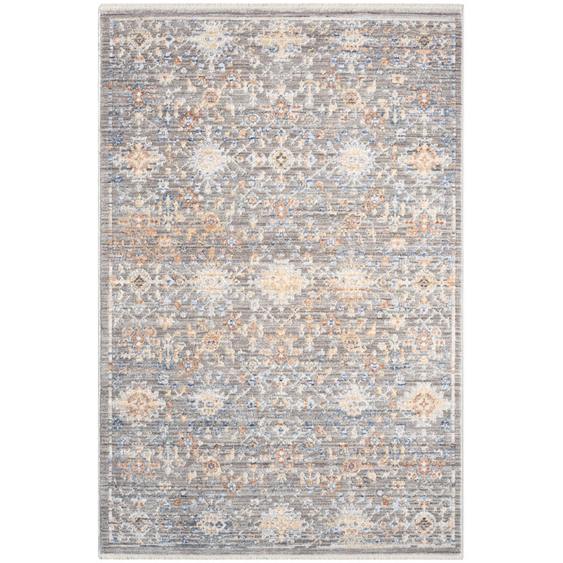 Jahleel Floral Indoor Rug, Rectangle 3'3" x 5'3"