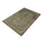 Tapis oriental gris / blanc en laine noué à la main 7 pi 8 po x 11 pi Paralta