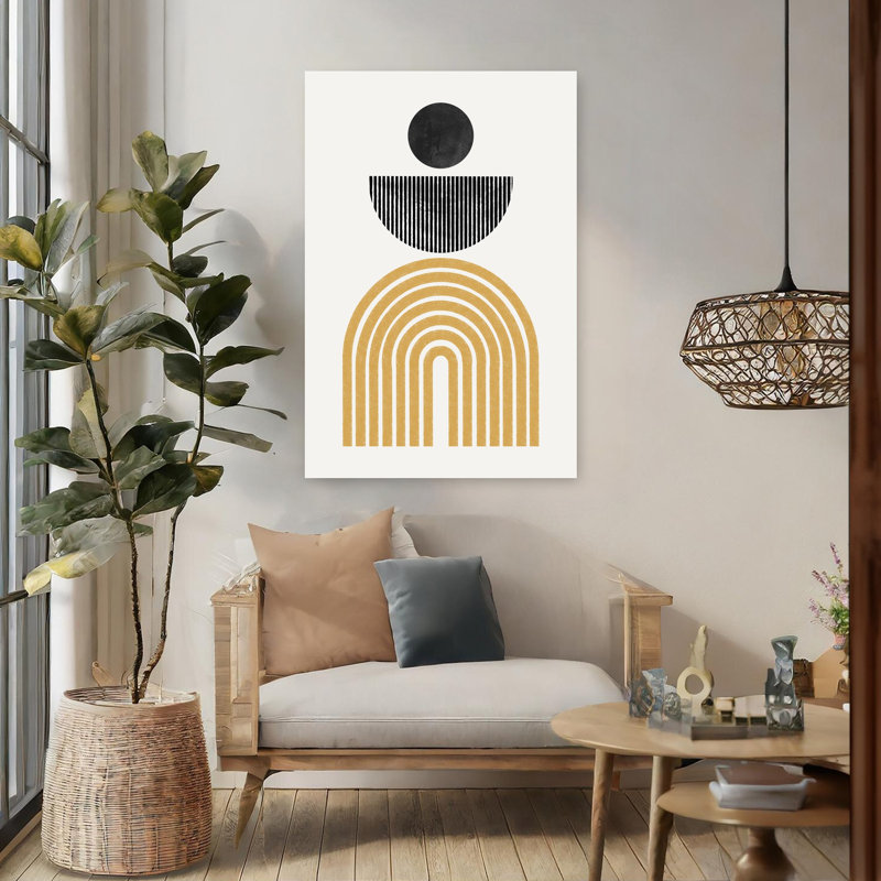 Art contemporain, art contemporain abstrait minimaliste, H 48 po x l 32 po