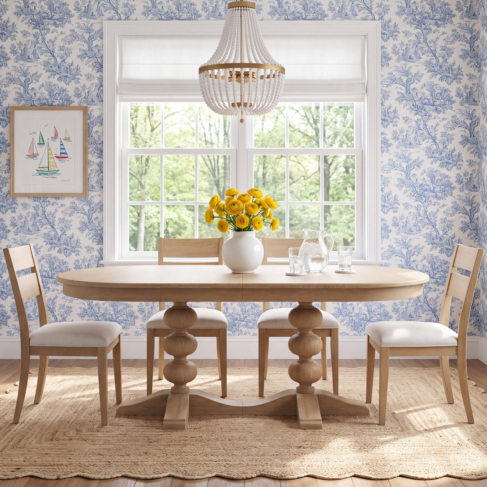 Haven 102'' Oval Dining Table
