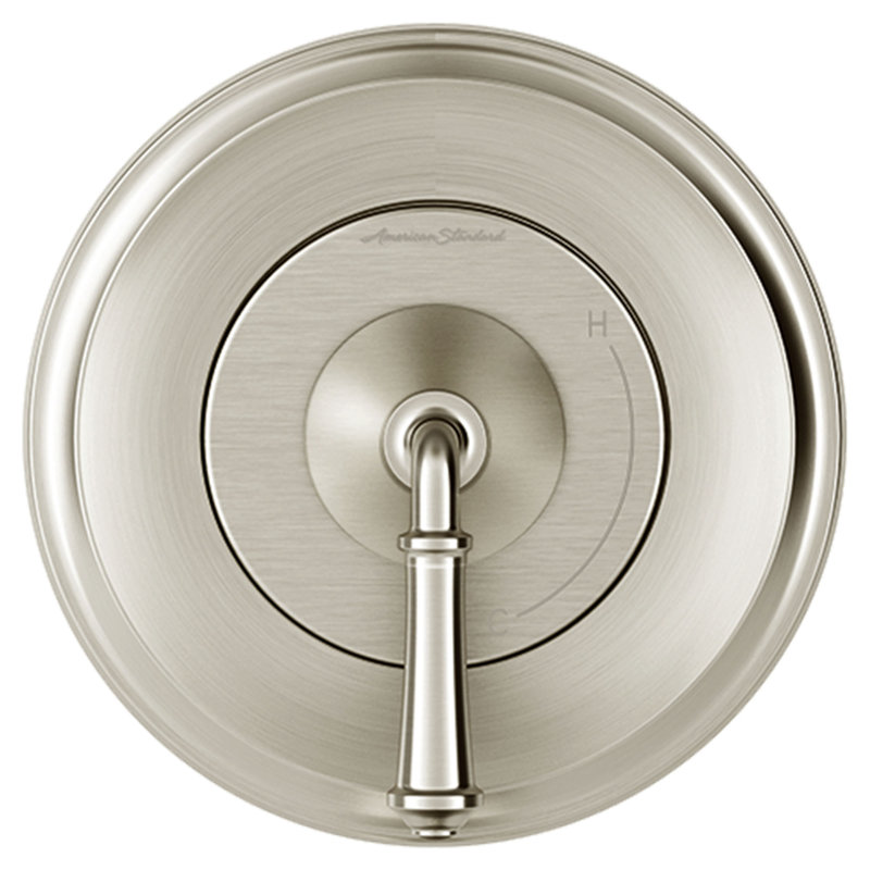 Garniture de robinet de douche à contrôle de volume avec cartouche Delancey, Nickel brossé