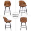 Faux Leather Accent Chair-283355099