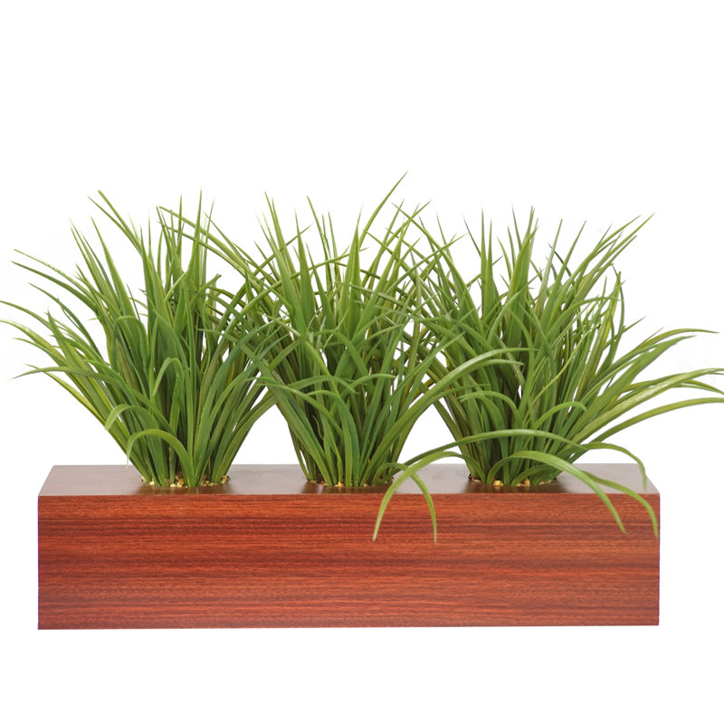 Fausse plante grasse en bois 12 po