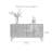 Modern Minimalist Light Luxury Sideboard Cabinet