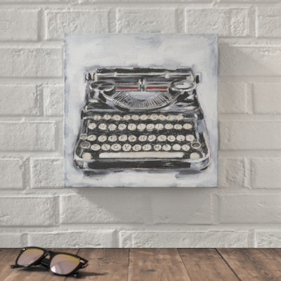 " Vintage Typewriter I " by Ethan Harper Painting Print
