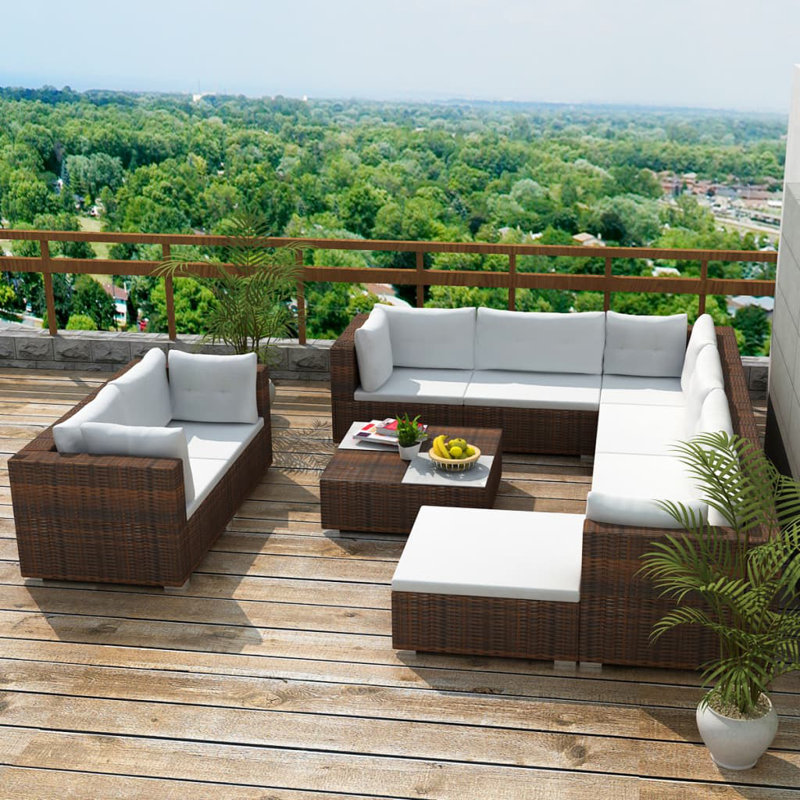 Rubalcava Sofa Seating Group, Brown