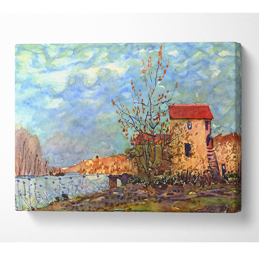 Sisley the Loing von Moret - Kunstdrucke auf Leinwand