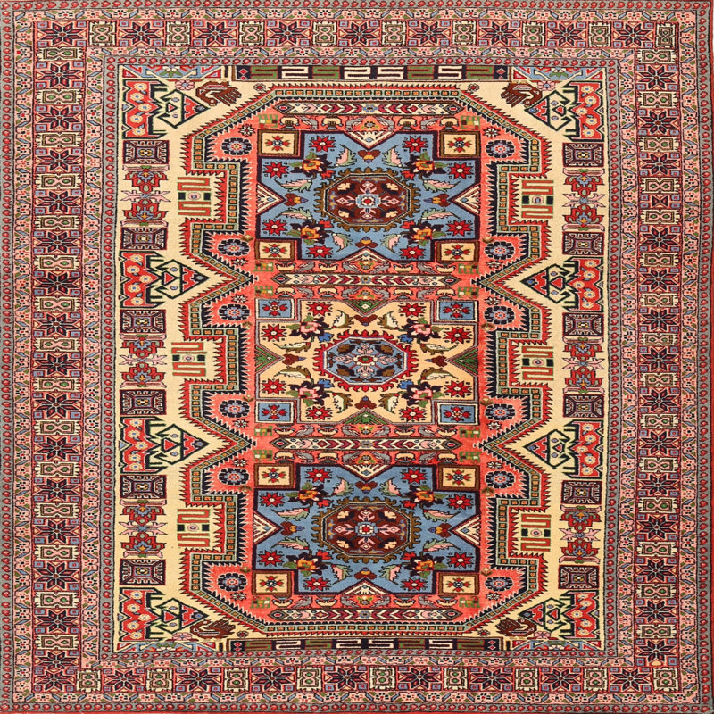 Oriental Indoor Rug, Round 6'