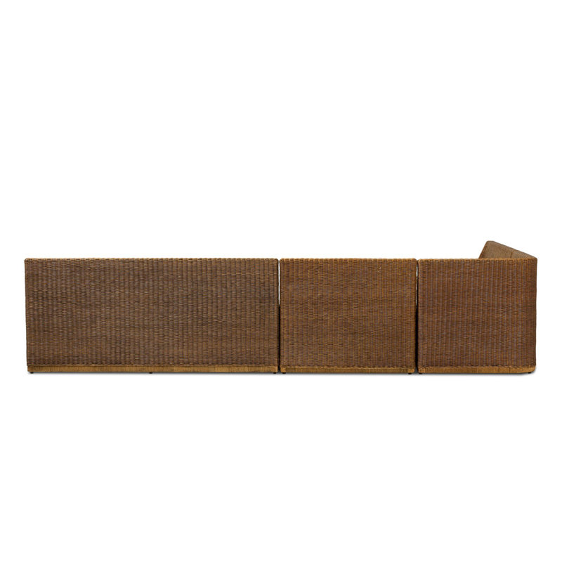 Senna Dining Banquette L Shape 144"-Left, 32.5" H x 144.75" W x 83.25" D