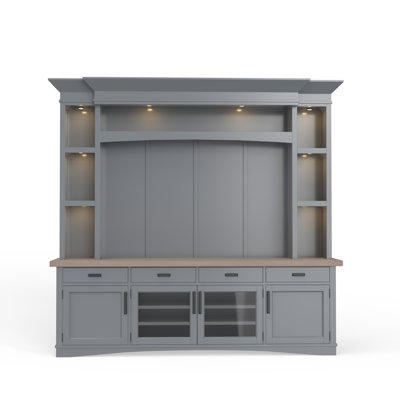 Stapleton Solid Wood Entertainment Center for TVs up to 70"