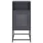 Beautrice 36cm W Steel Bedside Table-261588251