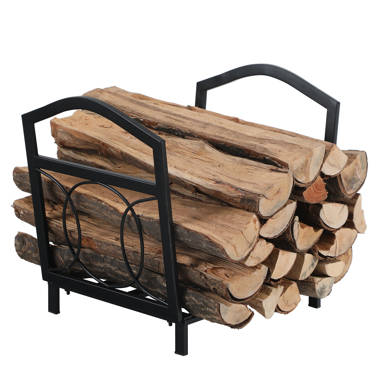 Charlton Home® Support à bûches pour le bois de chauffage intérieur /  extérieur Raphaille et Commentaires - Wayfair Canada