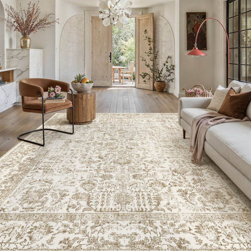 Vintage Look Area Rug, Rectangle 300 x 400 cm