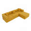 Canapé modulaire en L 108 po avec méridienne modulaire en L, canapé-lit convertible escamotable sans assemblage requis-1777286152