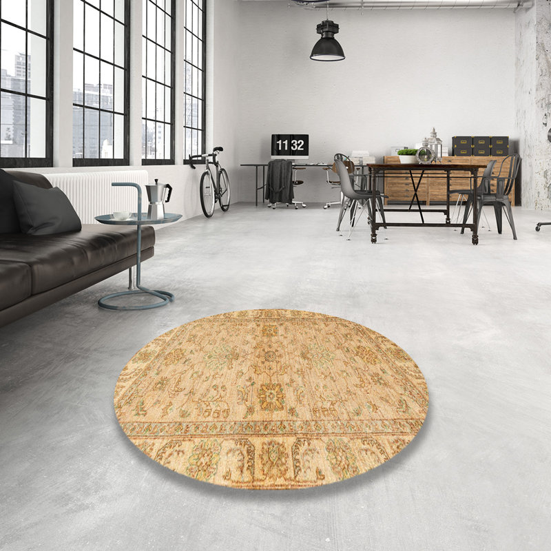 Tapis abstrait moderne 4180, Rond 6 pi