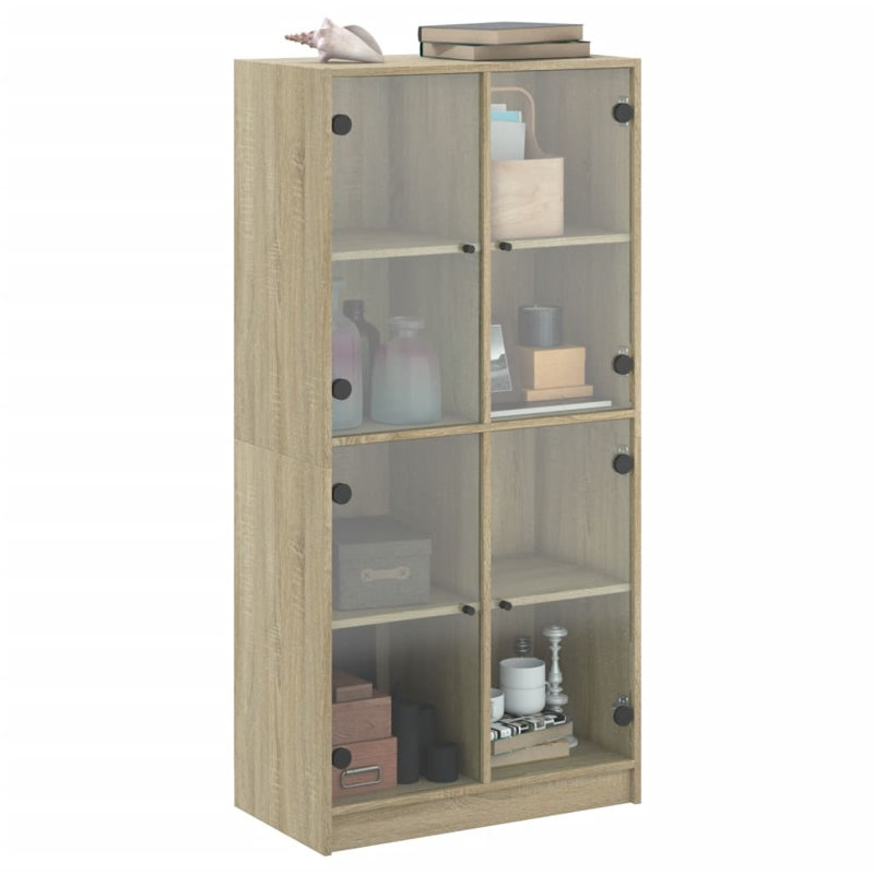 Orane China Cabinet, Sonoma Oak
