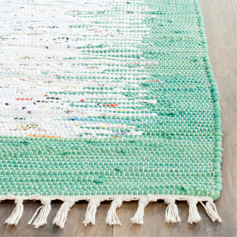 Parikh Hand Woven Cotton Abstract Rug, Runner 2'3" x 7'