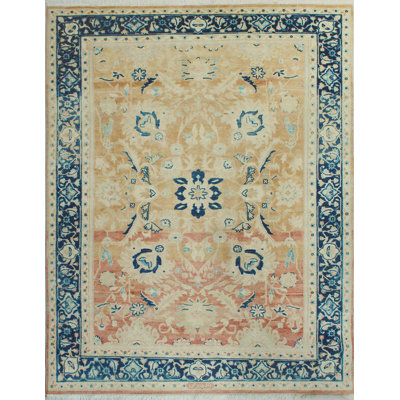 Sun-Faded Pak-Persian Waerheal Burgundy Rug