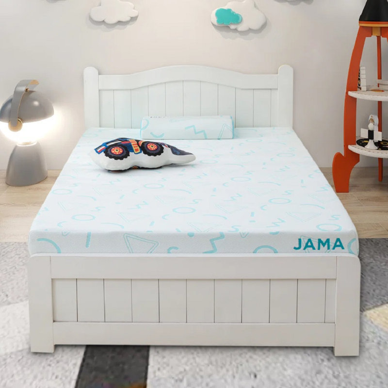 Matelas en mousse viscoélastique gélifiée pour enfants de 5 po et 7 po, Double / double, Profil bas (5 po)