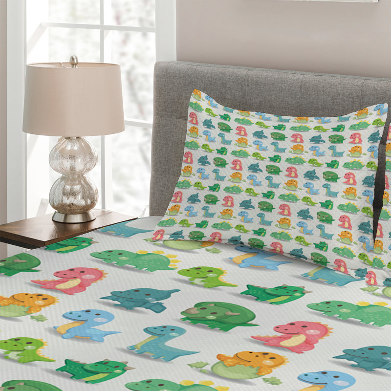 Polyester Coverlet, King Bedspread + 2 Shams