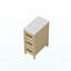Meuble-lavabo 12 po, meuble-lavabo avec comptoir Freestangding