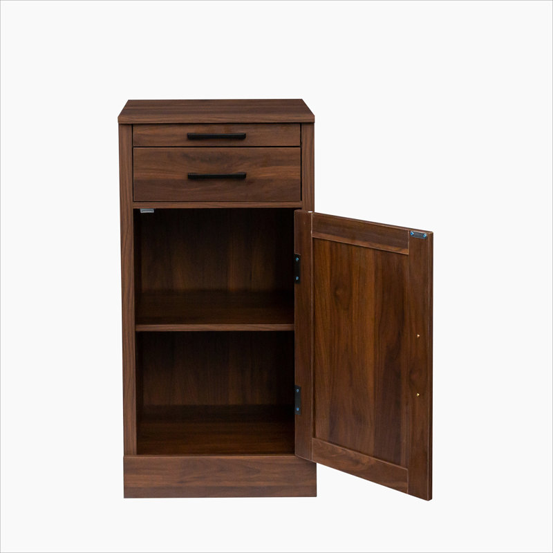 Cheo 17.8'' Bar Cabinet, Walnut