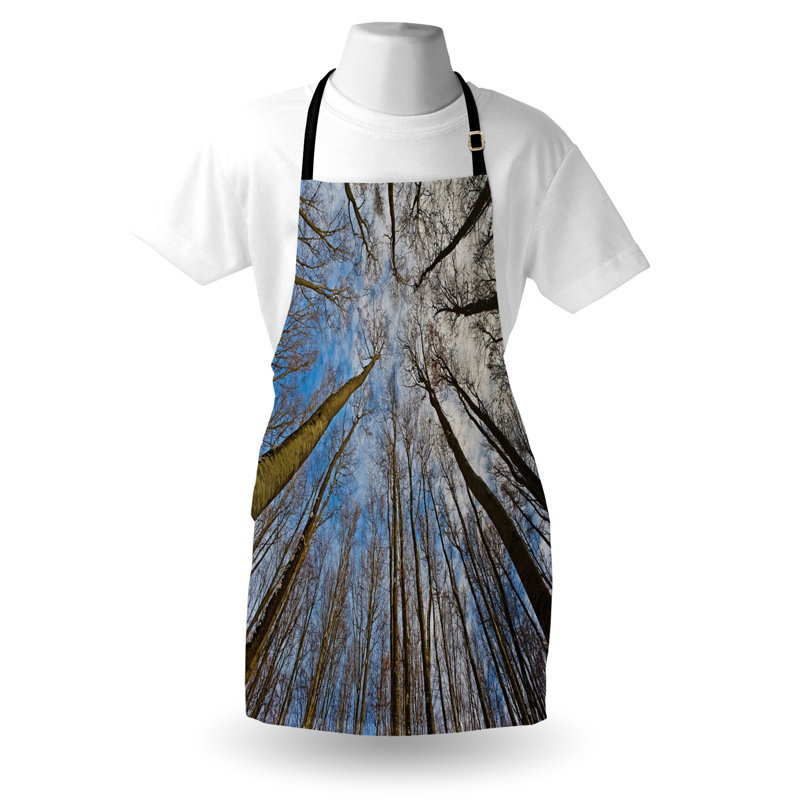 No Pattern Bib Apron