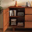 Buffet de rangement multifonctionnel de style médiéval