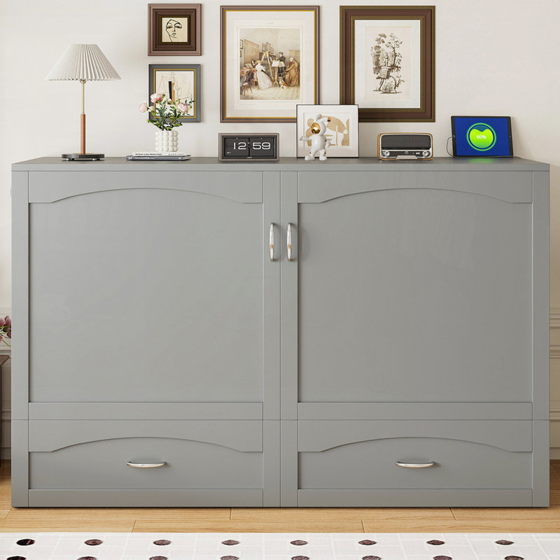 Lit escamotable Murphy, Gris