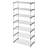 7-Tier Metal Closet Shoe Organizer