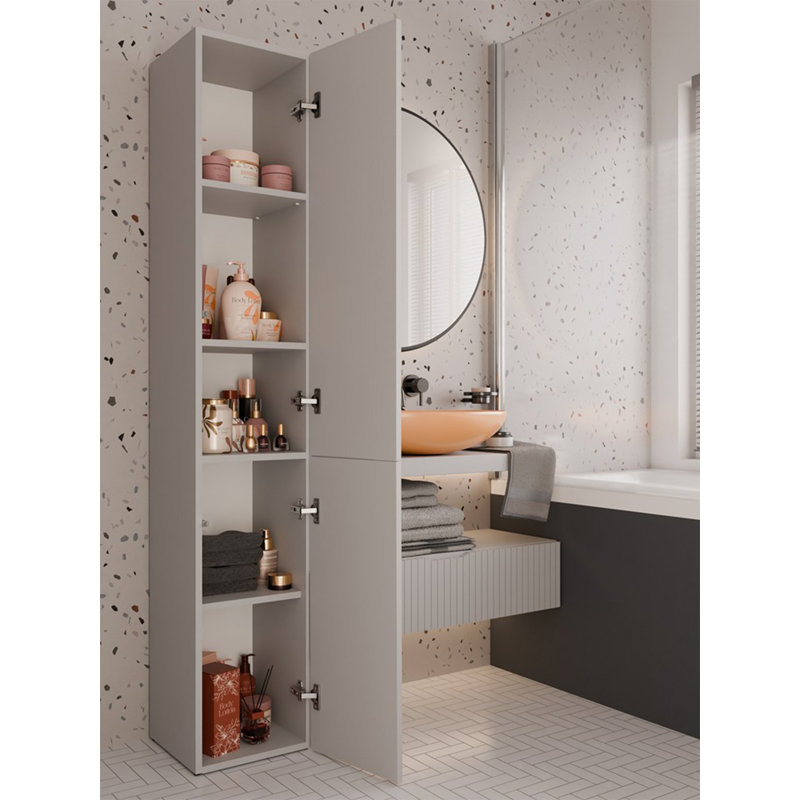 Freestanding Bathroom Cabinet, Natural