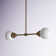 Rabehi 2 - Light Dimmable Sputnik Modern Linear Chandelier